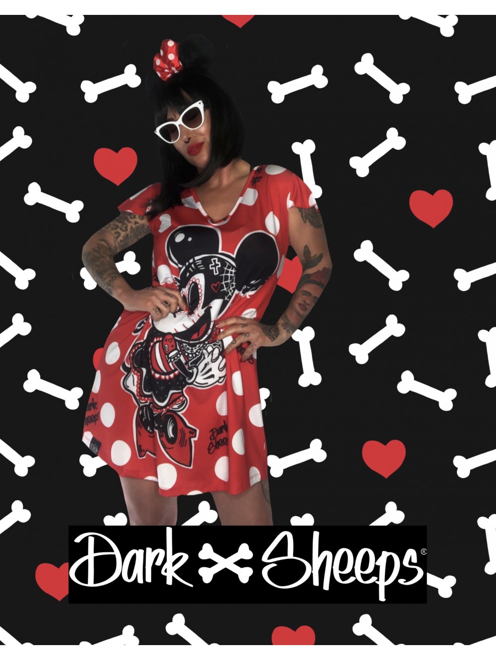 VESTIDO MINNIE DARK.