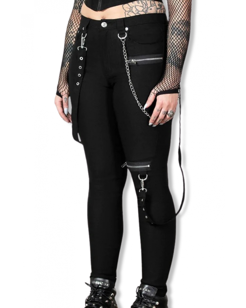 THE RAVE SKINNY TROUSERS|LA Oveja Negra Shop|KILLSTAR.