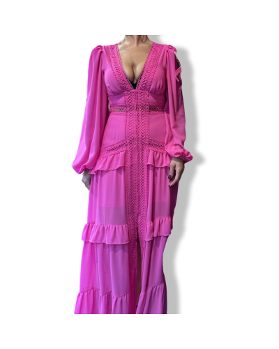 VESTIDO MODA CHIC PINK|LA OVEJA NEGRA SHOP.