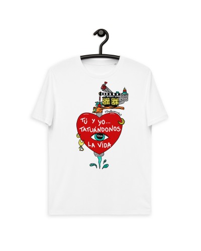 CAMISETA TATUÁNDONOS BLANCA UNISEX MUY LEOPARDA/LA OVEJA NEGRA SHOP.
