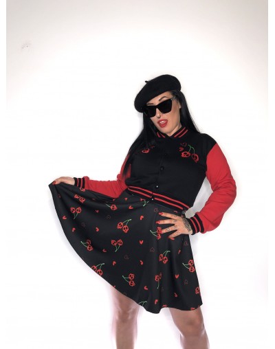 FALDA CHERRY SKULL.