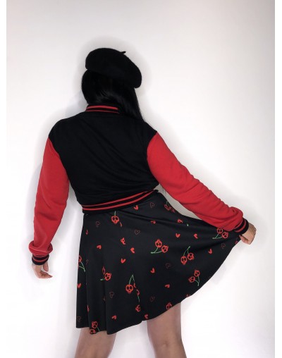 FALDA CHERRY SKULL.