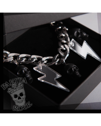 COLLAR LUX SKULL PSKITAROCK|LA Oveja Negra Shop.