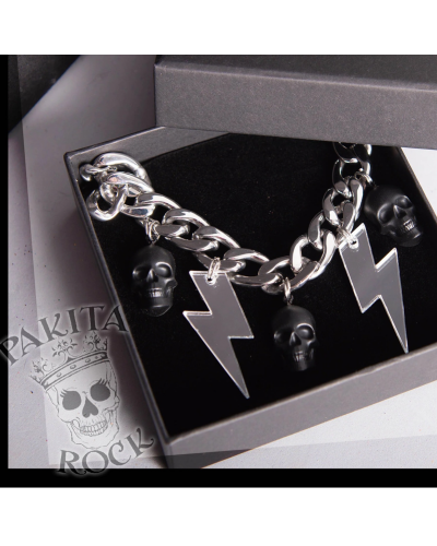 COLLAR LUX SKULL PSKITAROCK|LA Oveja Negra Shop.