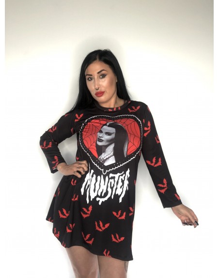 VESTIDO LILY MUNSTER.