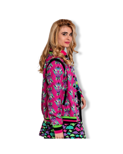 BOMBER REVERSIBLE LUNÀTICA|LOLINA|LA Oveja Negra Shop.