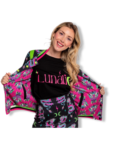 BOMBER REVERSIBLE LUNÀTICA|LOLINA|LA Oveja Negra Shop.