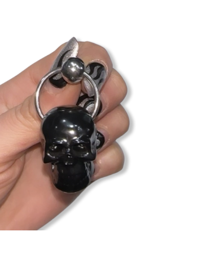 PENDIENTES PIERCING XL SKULL PAKITA ROCK|LA Oveja Negra Shop.