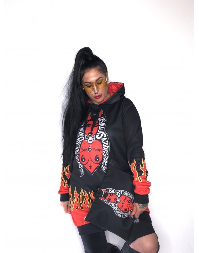 SUDADERA VESTIDO CHICAS MALAS.