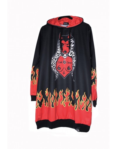 SUDADERA VESTIDO CHICAS MALAS.