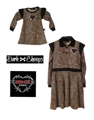 VESTIDO POLO ROCK LEOPARDO