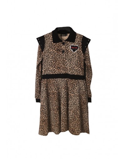 VESTIDO POLO ROCK LEOPARDO