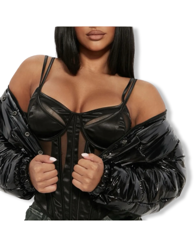 CORSET SATIN DREAM|LA OVEJA NEGRA SHOP.