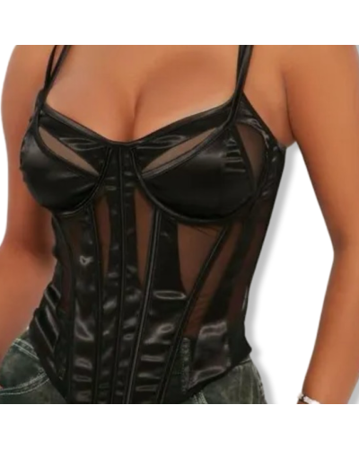 CORSET SATIN DREAM|LA OVEJA NEGRA SHOP.