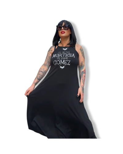 VESTIDO I`LL BE THE MORTICIA|LA Oveja Negra SHOP|DARK SHEEPS.