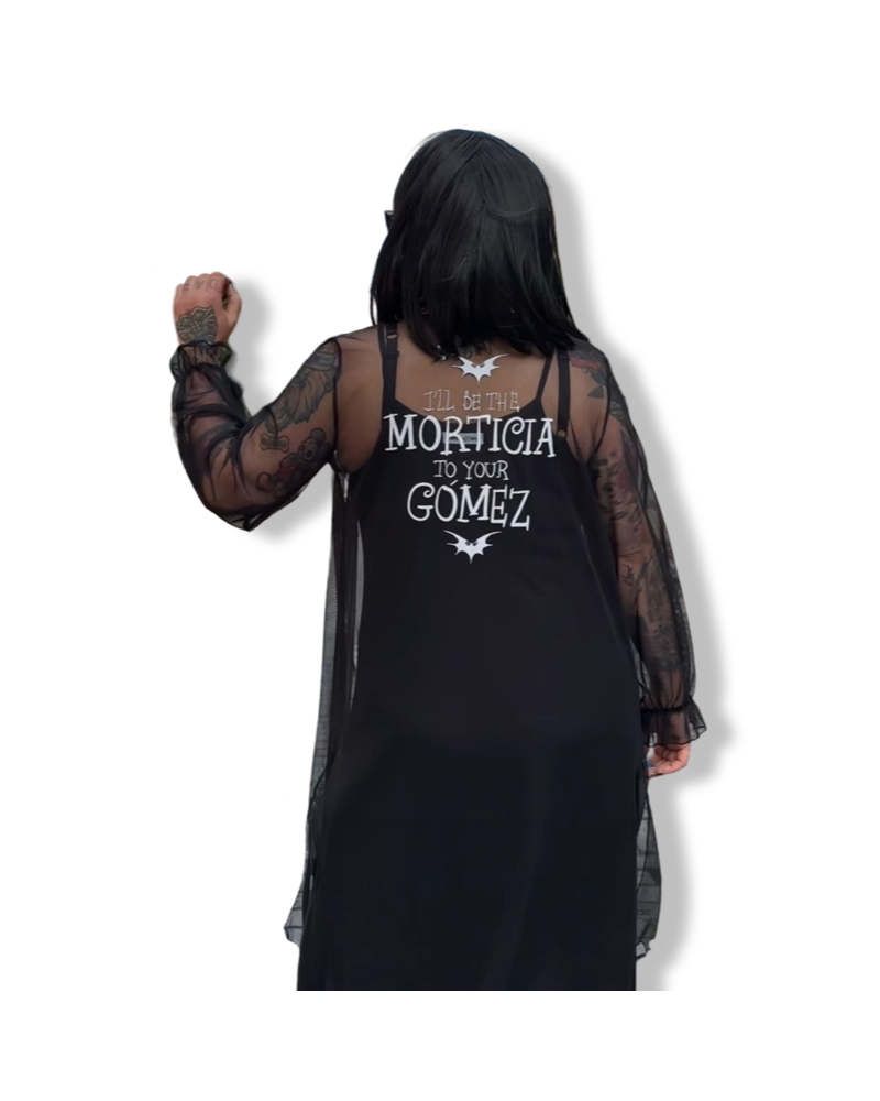 KIMONO I`LL BE THE MORTICIA|DARK SHEEPS|LA Oveja Negra SHOP.