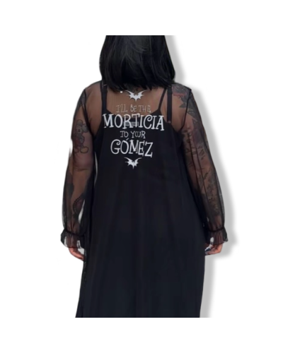 KIMONO I`LL BE THE MORTICIA|DARK SHEEPS|LA Oveja Negra SHOP.