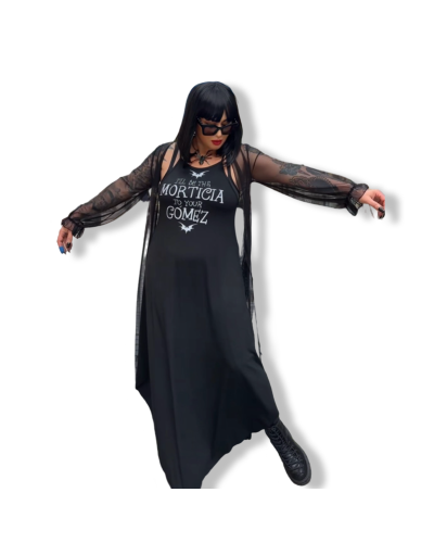 KIMONO I`LL BE THE MORTICIA|DARK SHEEPS|LA Oveja Negra SHOP.