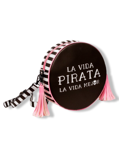 BOLSO REDONDO LA VIDA PIRATA|LA OVEJA NEGRA SHOO|LOLINA