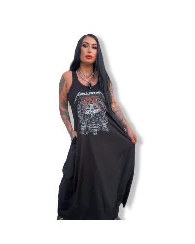 VESTIDO LARGO MISFITS|LA OVEJA NEGRA SHOP.