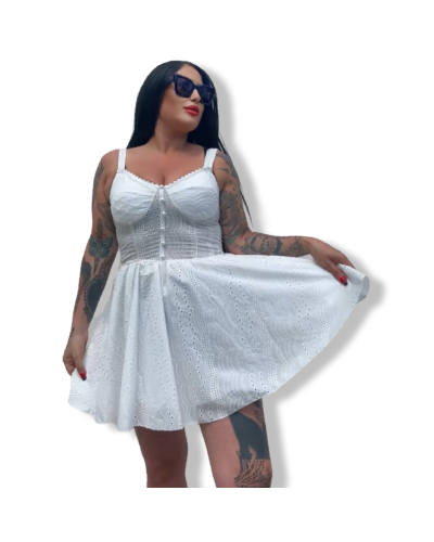 VESTIDO LOLITA CHIC WHITE.