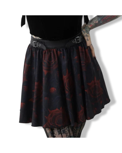 BLOOD ROSE MINI SKIRT KILLSTAR|LA Oveja Negra SHOP.