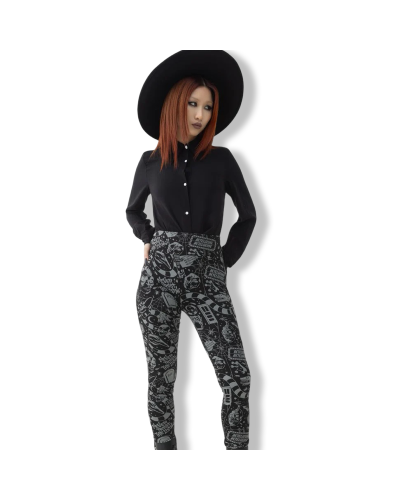 NEVER TRUST THE LIVING LEGGINS KILLSTAR|LA Oveja Negra SHOP.