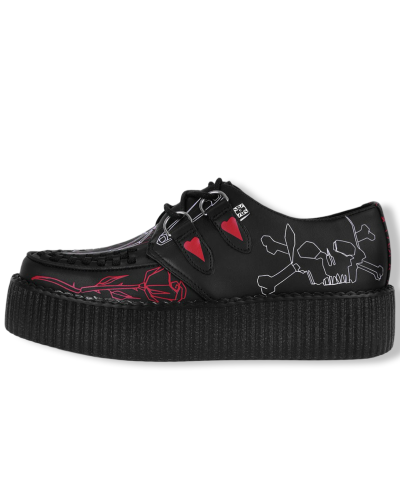 CREEPER SNEAKER LEOPARD CANVAS TUK SHOES|LA Oveja Negra Shop.