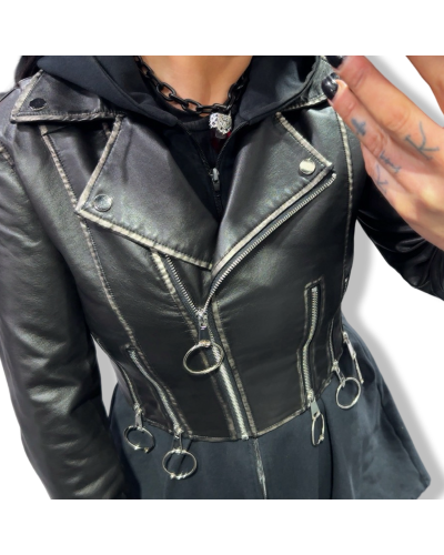 BIKER RUDE N CHIC SILVER|LA OVEJA NEGRA SHOP.