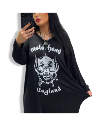 SWEATER VESTIDO MOTÖRHEAD  PUNTO |LA OVEJA NEGRA SHOP.