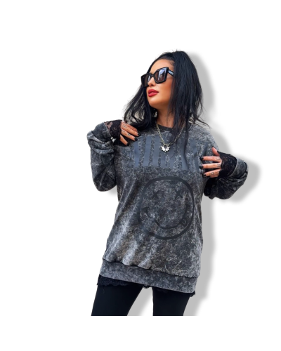 SUDADERA GRUNGE NIRVANA|LA OVEJA NEGRA SHOP.