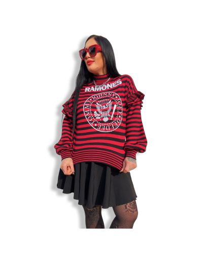 SWEATYER COMBINADO RAMONES|LA OVEJA NEGRA SHOP.