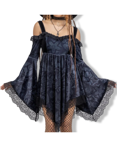 TEMPTATION BARDOT DRESS KILLSTAR|LA OVEJA NEGRA SHOP.