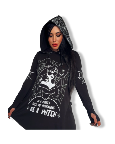 VESTIDO BE A WITCH|LA VOEJA NEGRA SHOP|DARK SHEEPS.