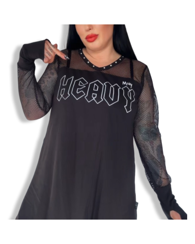 VESTIDO MUY HEAVY|LA VOEJA NEGRA SHOP|DARK SHEEPS.