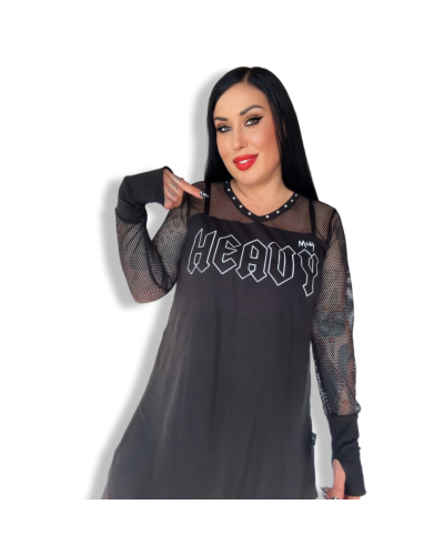 VESTIDO MUY HEAVY|LA VOEJA NEGRA SHOP|DARK SHEEPS.