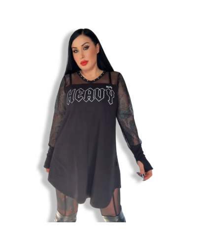 VESTIDO MUY HEAVY|LA VOEJA NEGRA SHOP|DARK SHEEPS.