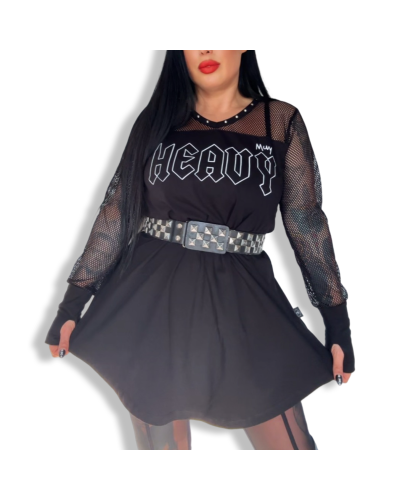 VESTIDO MUY HEAVY|LA VOEJA NEGRA SHOP|DARK SHEEPS.