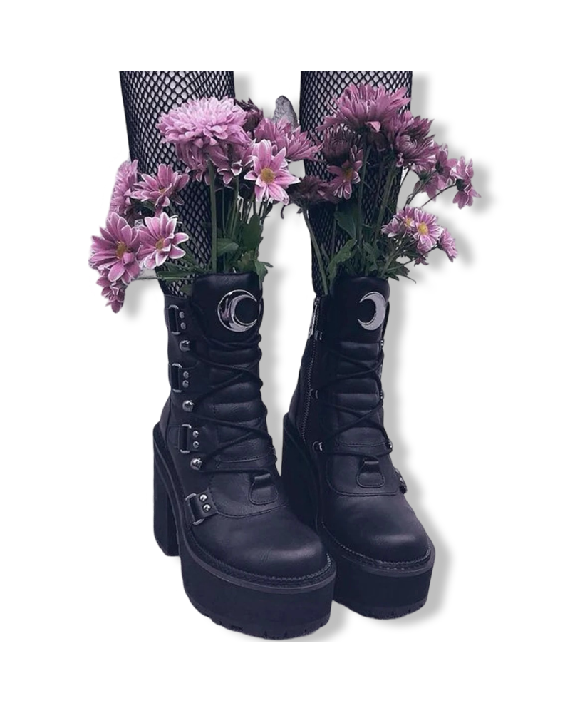 BOTAS BROOM RIDER KILLSTAR|LA OVEJA NEGRA SHOP.