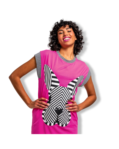 VESTIDO RIB LOVELY BUNNY|LOLINA|LA OVEJA NEGRA SHOP.