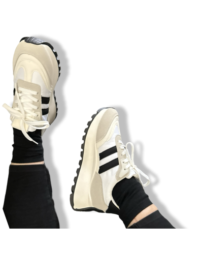 ZAPAS RETRO STREET BLACK|LA OVEJA NEGRA SHOP.