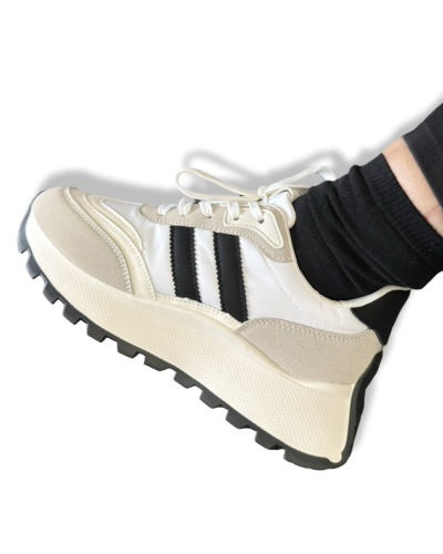 ZAPAS RETRO STREET BLACK|LA OVEJA NEGRA SHOP.