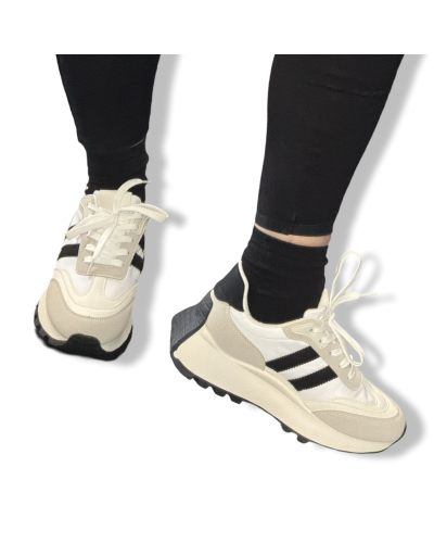 ZAPAS RETRO STREET BLACK|LA OVEJA NEGRA SHOP.