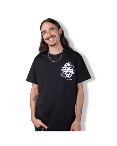 CAMISETA GOOD LUCK UNISEX|LA Oveja Negra Shop.|AMERICAN SOCKS.