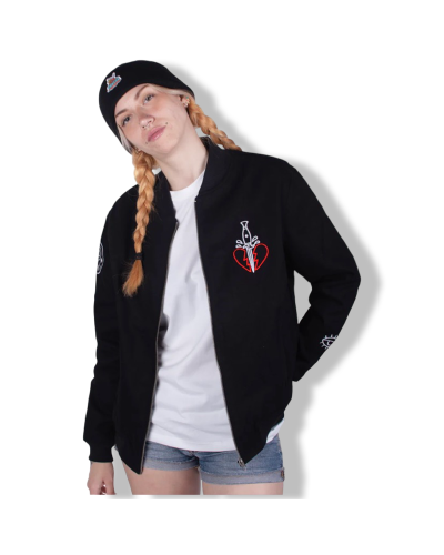 BOMBER DON´T LOOK BACK UNISEX|AMERICAN SOCKS|LA Oveja Negra Shop.