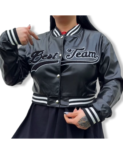 BOMBER BEST TEAM PU|LA Oveja Negra Shop.