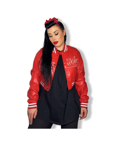 BOMBER BEST TEAM PU|LA Oveja Negra Shop.