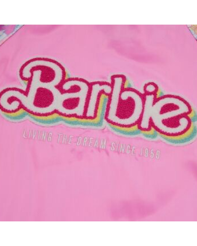 BOMBER BARBIE 65 ANIVERSARIO|LOUNGEFLY|LA Oveja Negra Shop.