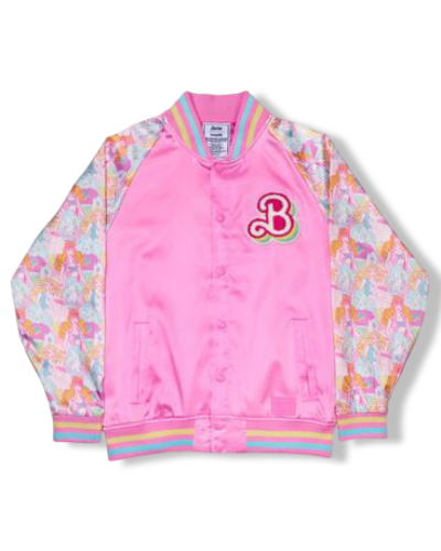BOMBER BARBIE 65 ANIVERSARIO|LOUNGEFLY|LA Oveja Negra Shop.
