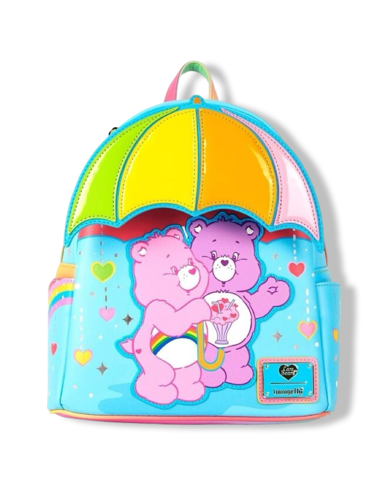 MOCHILA OSOS AMOROSOS PARAGUAS ARCOIRIS|LOUNGEFLY|LA Oveja Negra Shop.